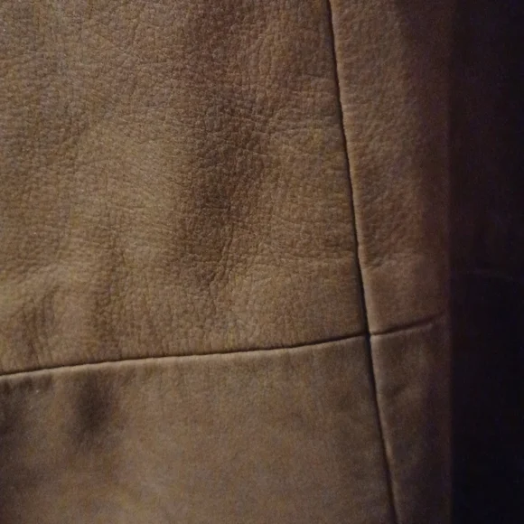 Mens Leather Coat - Picture 6 of 8